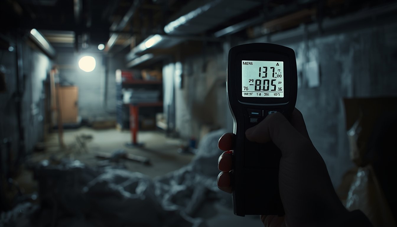 comparison of digital and analog hygrometer displays