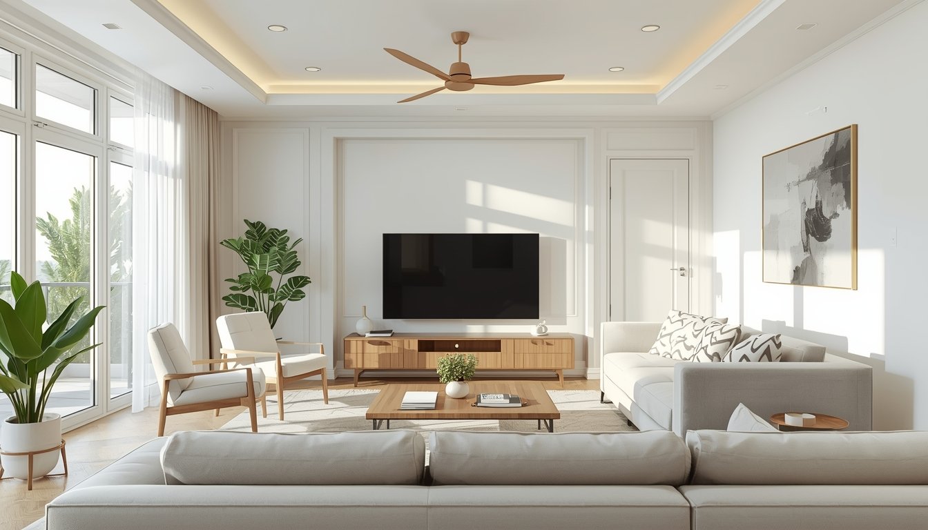 clean indoor air environment monitored with humidity meter